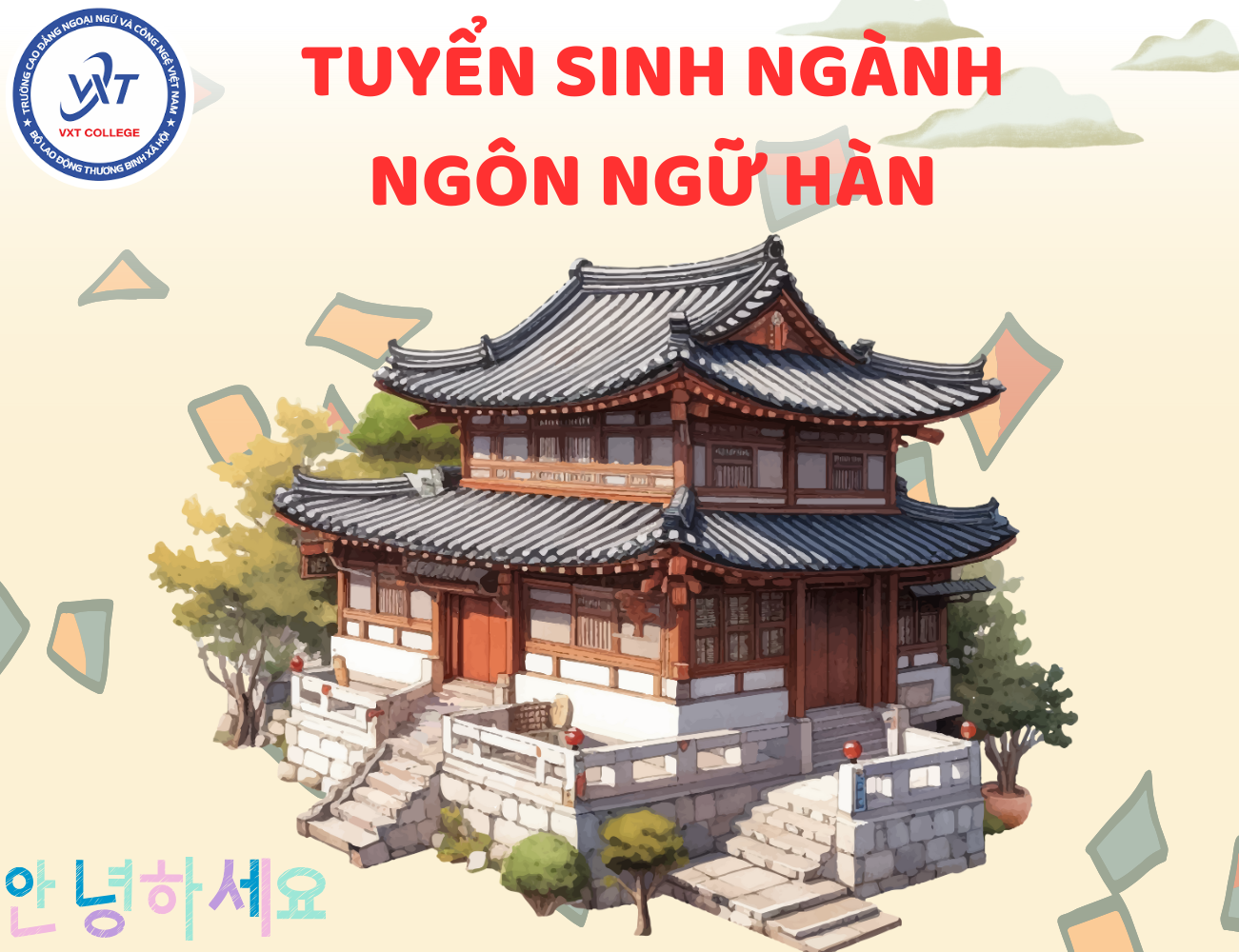 THÔNG BÁO TUYỂN SINH NGÀNH NGÔN NGỮ HÀN QUỐC