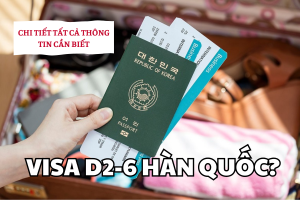 Visa D2-6 Hàn Quốc: Điều kiện, thủ tục, chi phí