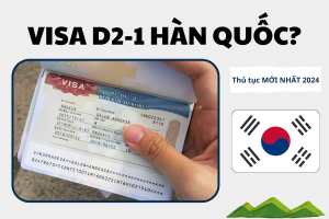Visa D2-1 Hàn Quốc là gì? Thủ tục xin visa MỚI NHẤT 2024